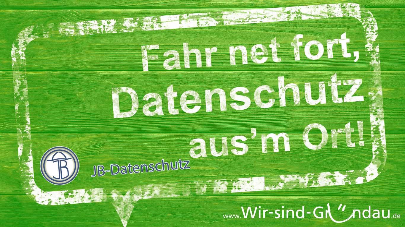 support your local JB Datenschutz