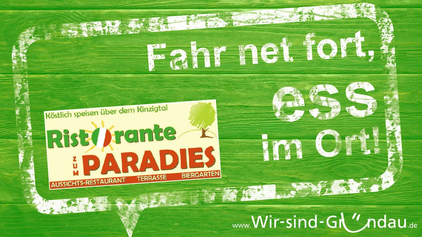 support your local Paradies